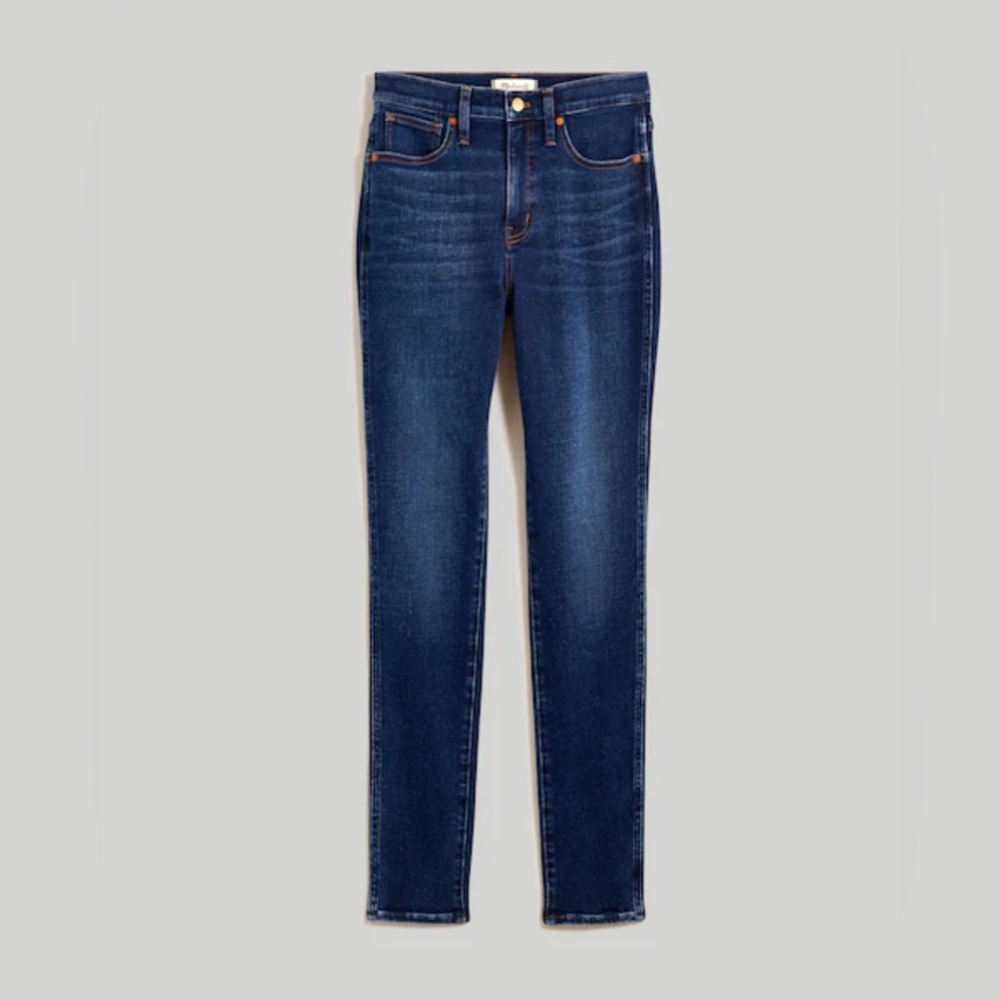 NWT Madewell 9” High Rise Tall Skinny Jeans